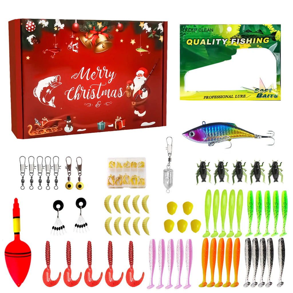 Bathroom Fan Timer Fishing Advent Calendar 2025 Adult Men Teen Boys Christmas Countdown Christmas Calendar Chocolate Countdown