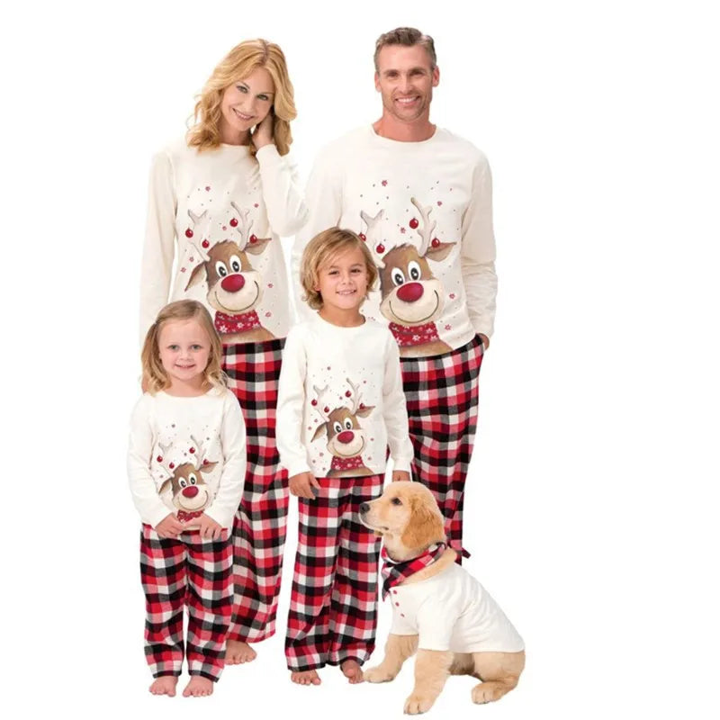 Christmas pajama set, matching pajamas for couples/children/babies, Christmas pajamas, baby jumpsuits, pet dog clothes