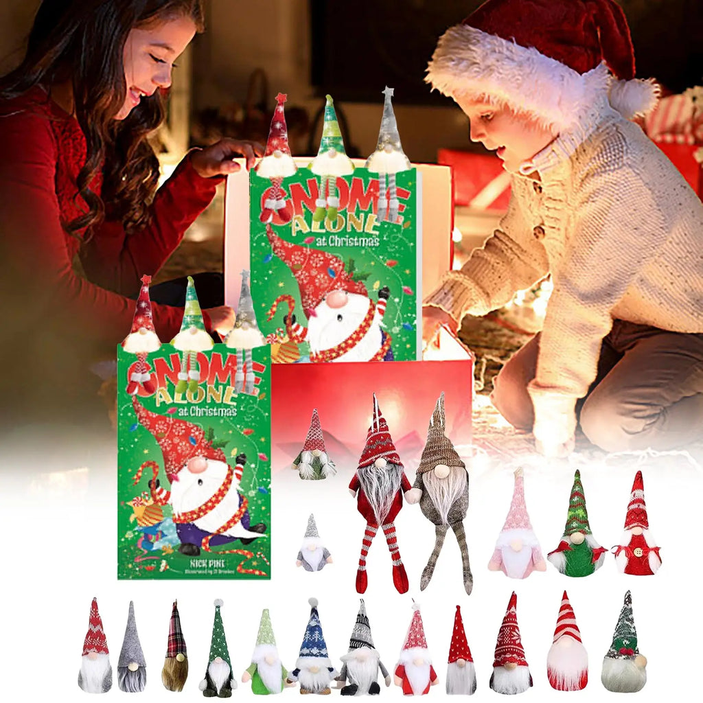 Workout Timer Wrist Christmas Gnome 24 Day Countdown Advent Calendar Box Christmas Calendar Christmas 60 Minutes Visual Timer