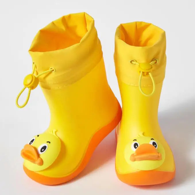Newest Girl Rainboots Classic Waterproof Children's Shoes Kids Rain Boots Pvc Rubber Boots Kids Water Shoes Boy Rain Boots