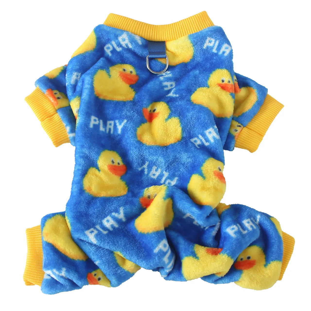 Christmas Pet Dog Pajamas for Cat Clothes Warm Pajamas Jumpsuit for Small Dogs Sleeping wear Winter Fleece Pet Chihuahua Coat